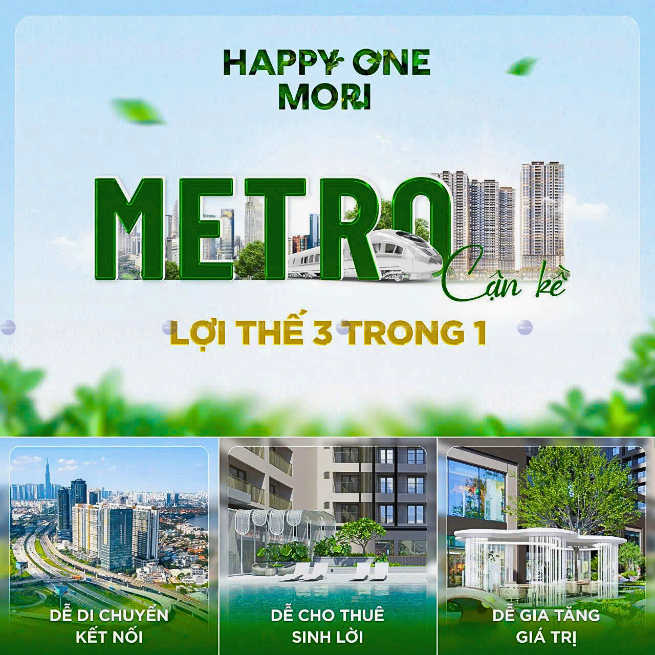 Giá Bán Happy One Mori_lợi Thế 3 Trong 1