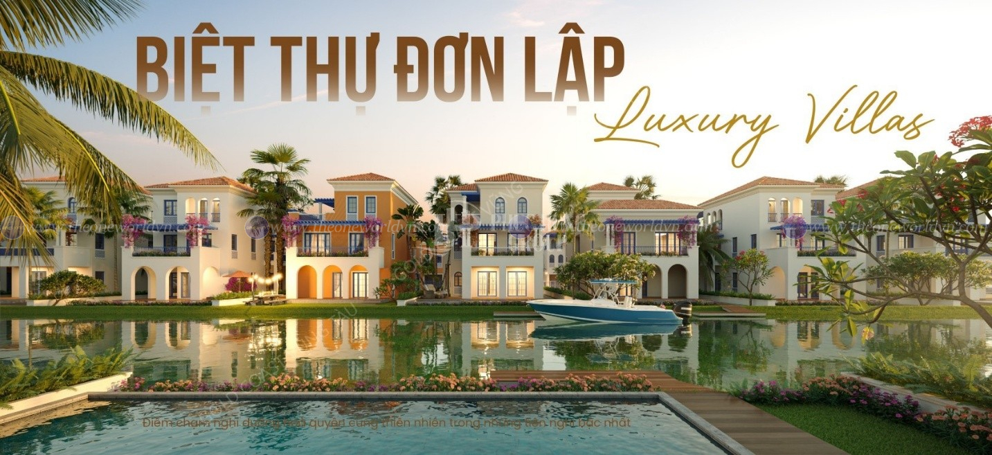 Biệt Thự đơn Lập Dự án Gold Coast