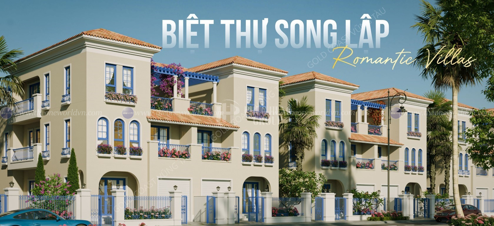 Biệt Thự Song Lập Dự án Gold Coast