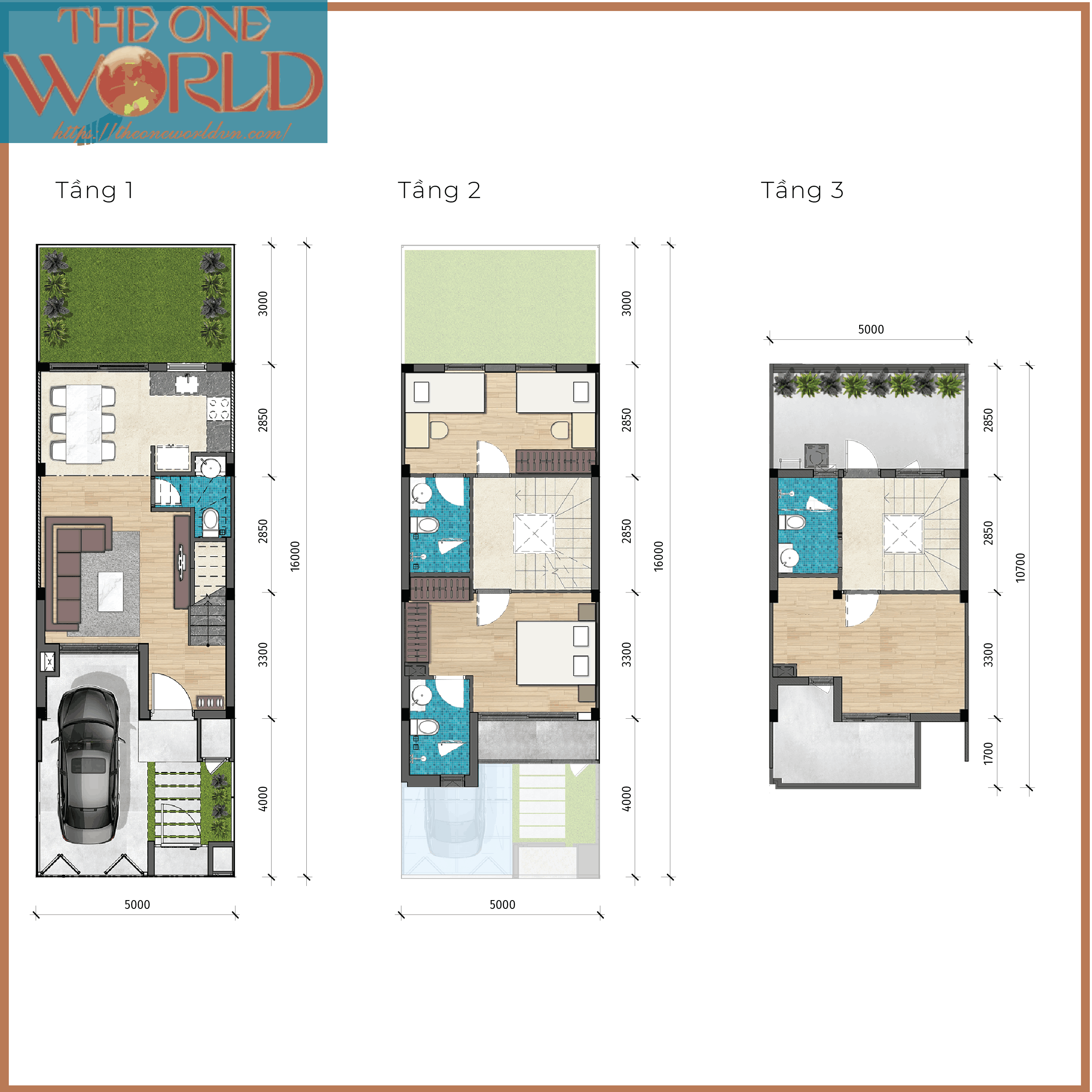 LAHome-Mặt bằng nhà phố liền kề TH1