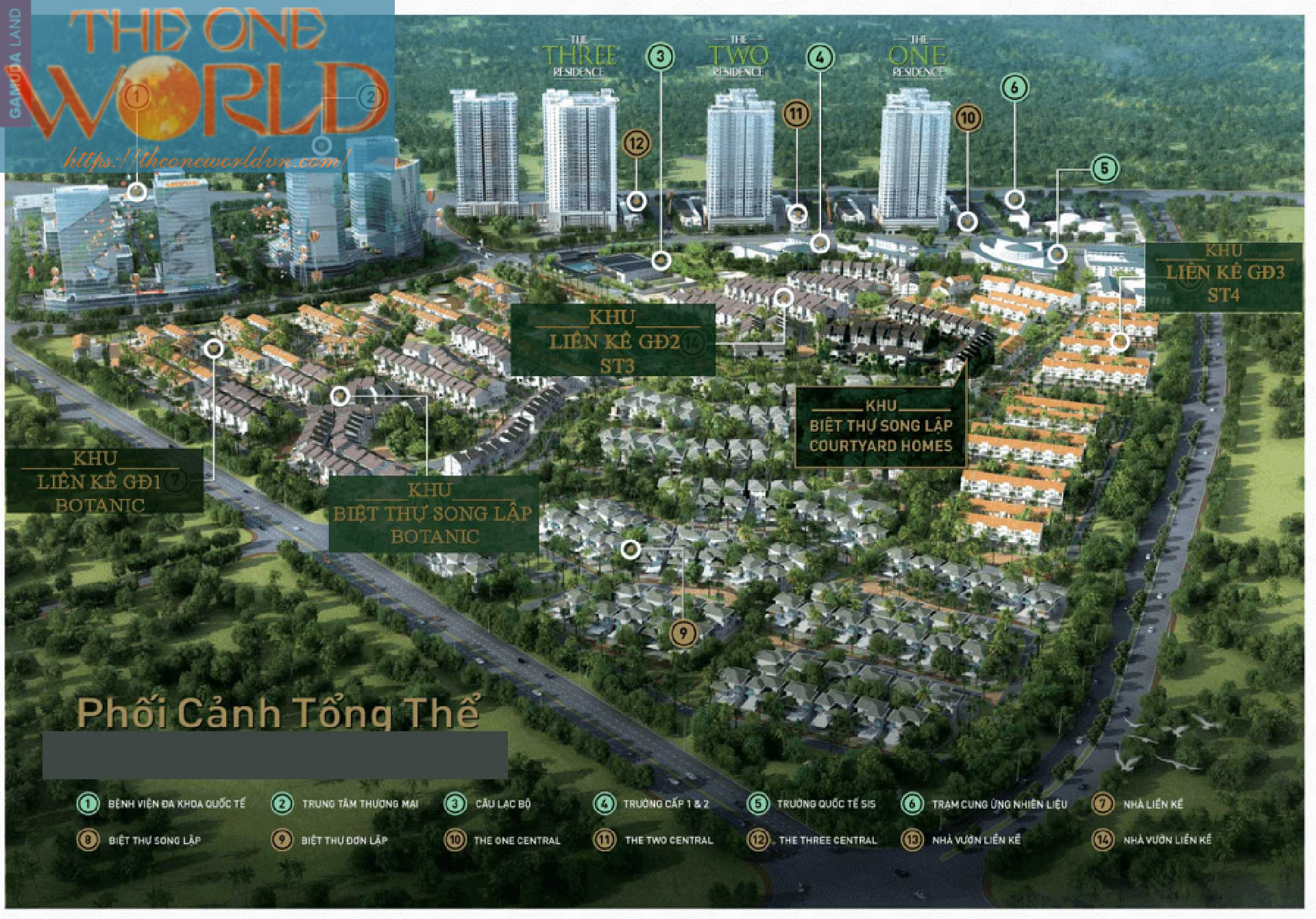 Mặt Bằng Springville Gamuda Land Có Cấu Trúc đẳng Cấp