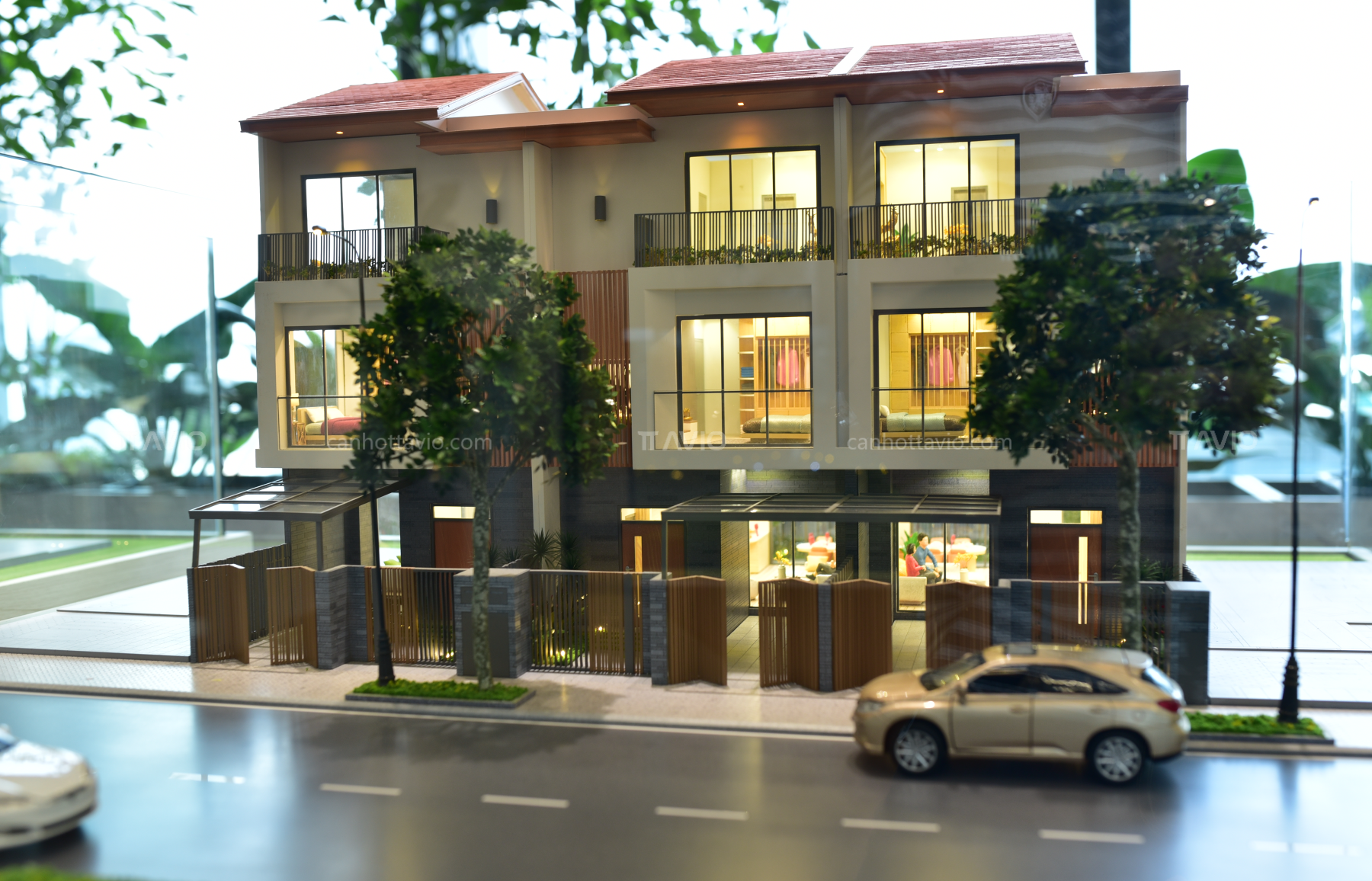 Nhà Phố Liền Kề 6x15m