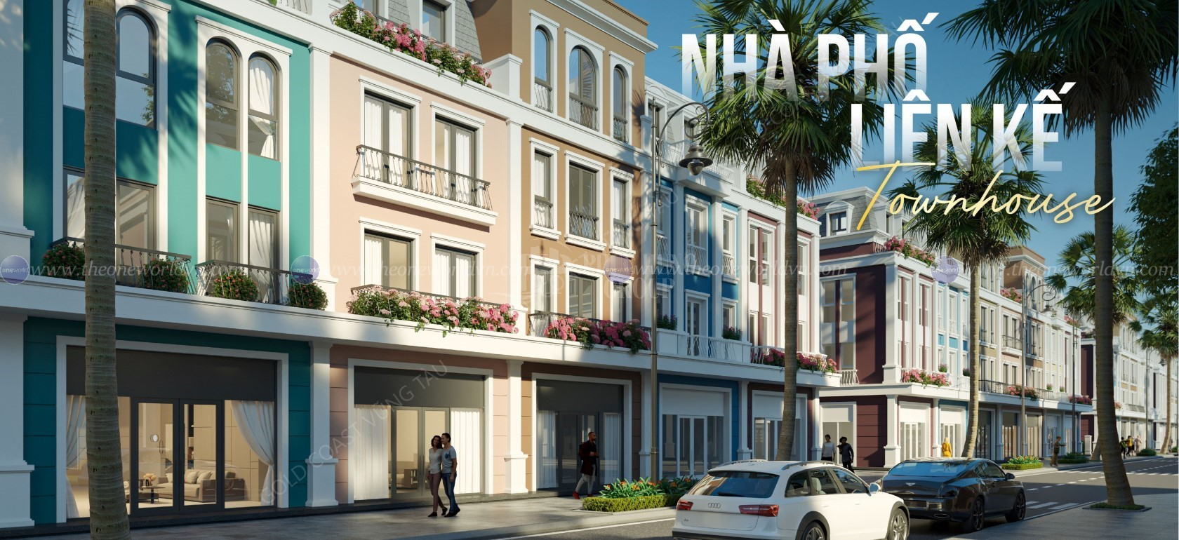 Nhà Phố Liền Kề Dự án Gold Coast