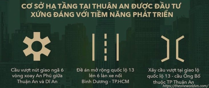 The One World tiềm năng bất động sản mới tại Bình Dương