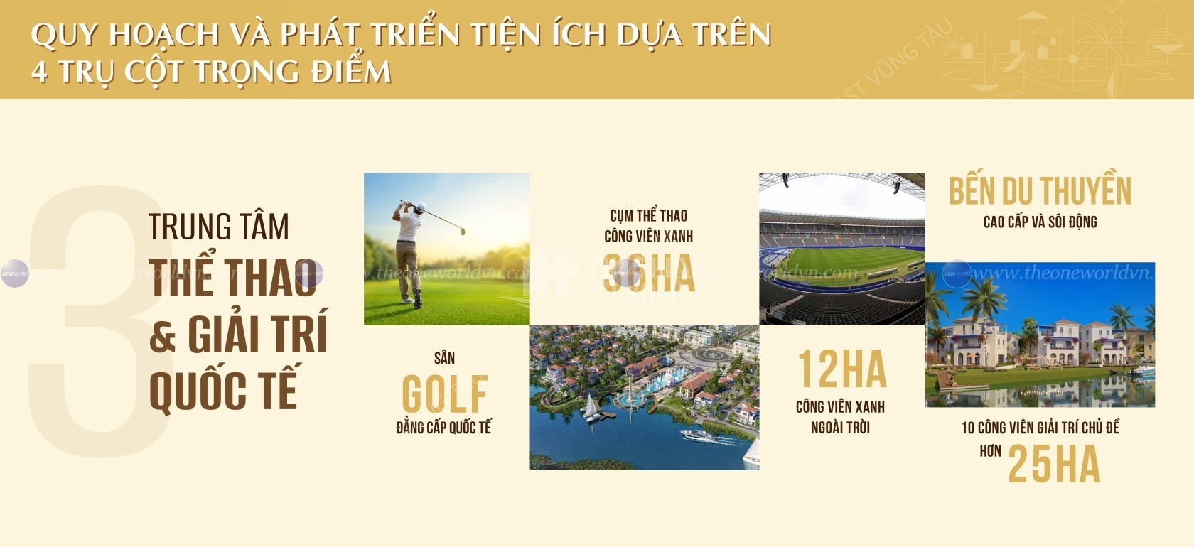 Tiện ích Dự án Gold Coast 3