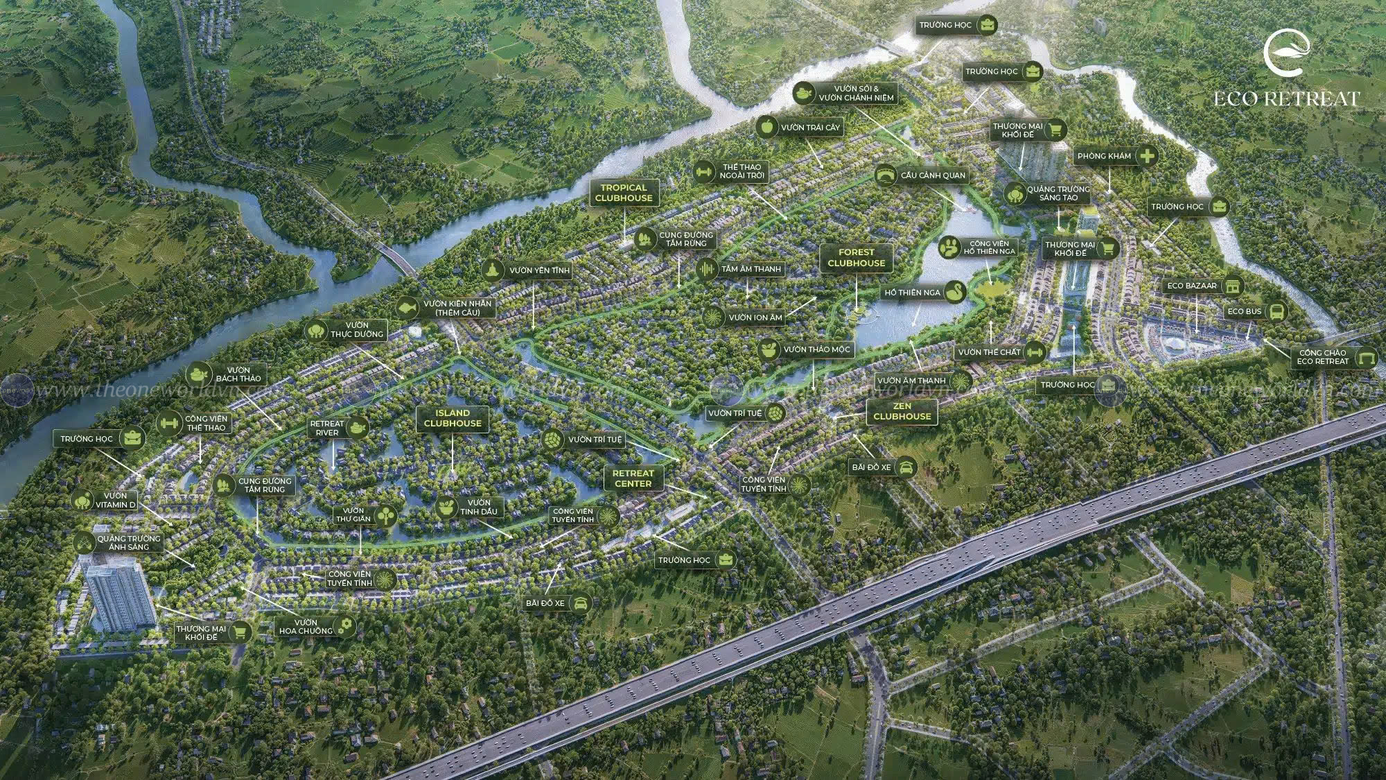 Tiện ích Dự án Eco Retreat 1